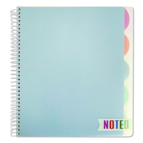 Noted Five-Subject Spiral Notebook
