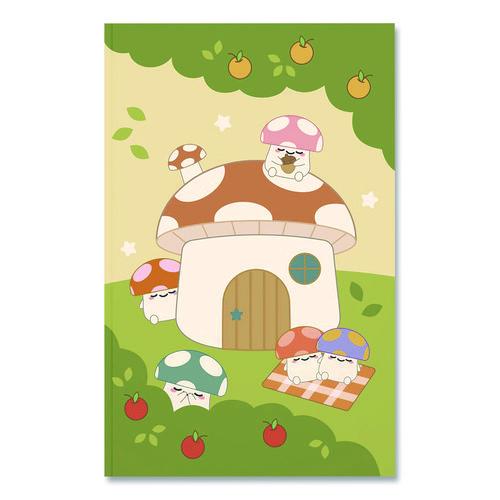 Smoko Mushroom Garden Layflat Notebook