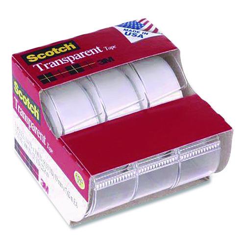 Transparent Tape in Handheld Dispenser
