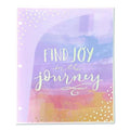 Silver Lining Glossy 3-Hole Punched 6-Pocket Folder