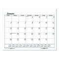 Recycled Economy Monthly Desk Pad Calendar