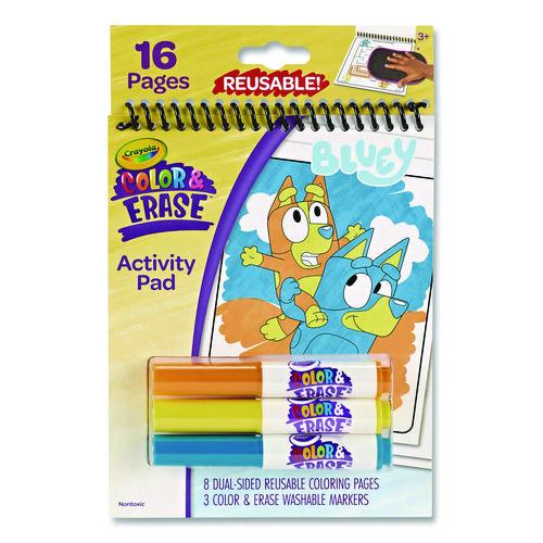 Bluey Color and Erase Reusable Activity Pad