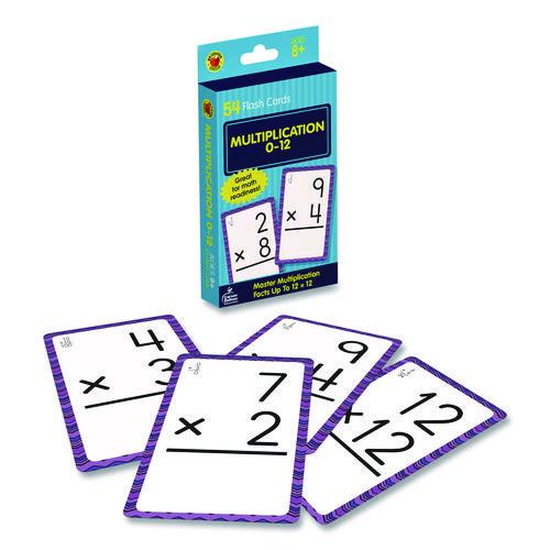 Multiplication 0 to 12 Flash Cards