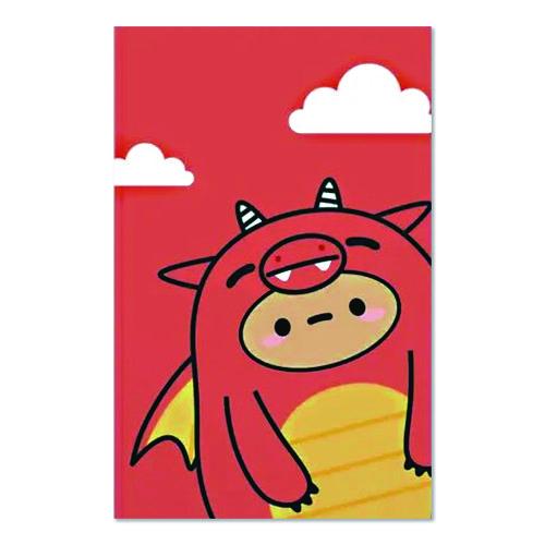 Smoko Tayto Dragon Layflat Notebook