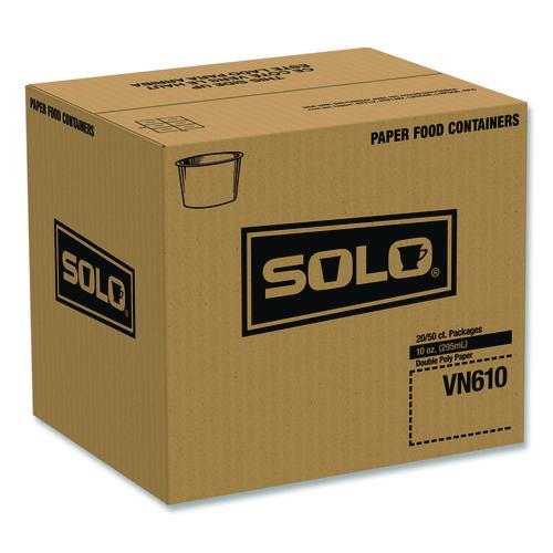 Double Poly Paper Food Containers