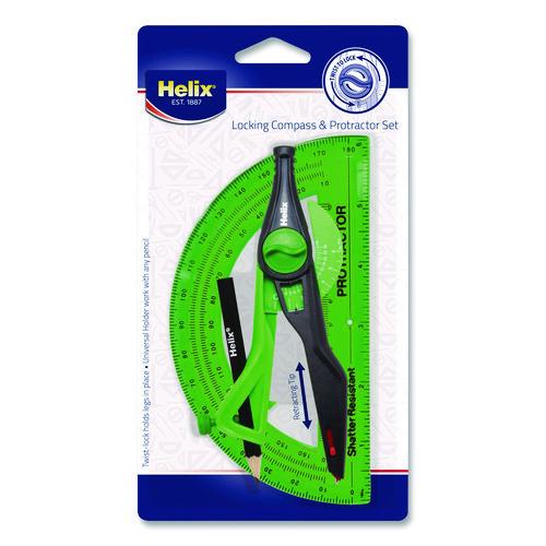 Locking Compass and Protractor Set