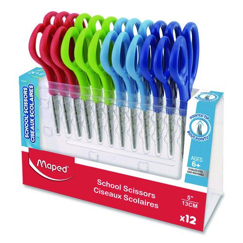 Essential Pointed School Scissors School Pack