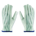 Top-Grain Leather Drivers Gloves with Shoulder-Split Cowhide Leather Back