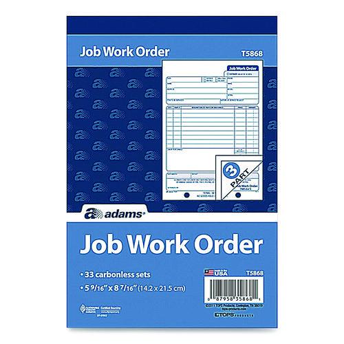 Work Order Form