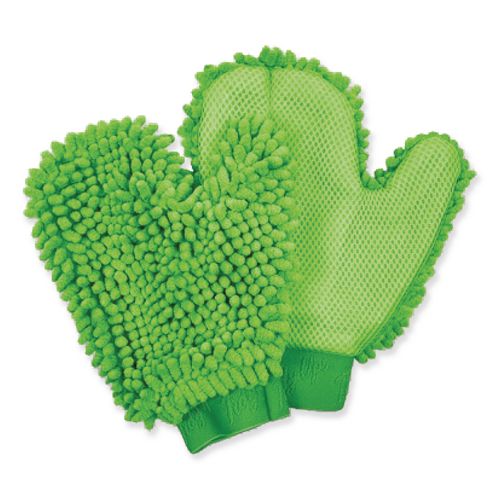 Chenille Scrubbing Mitts