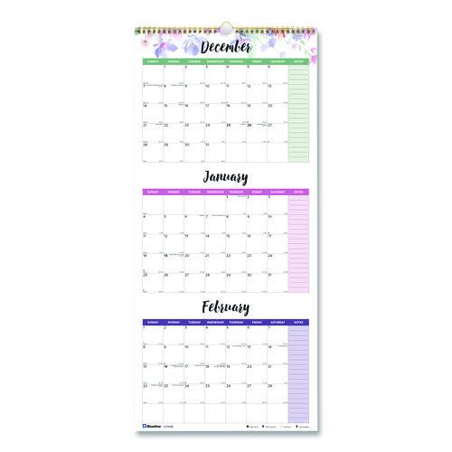 3-Month Wall Calendar