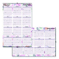 Yearly Laminated Wall Calendar