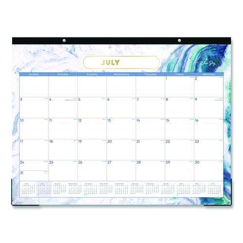 Gemma Academic Year Desk Pad Calendar