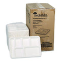 Compostable Fiber Blend School Lunch Tray