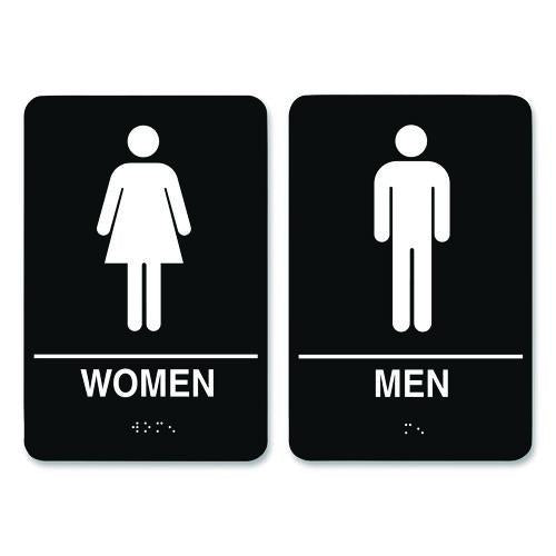 Indoor Restroom Door Sign