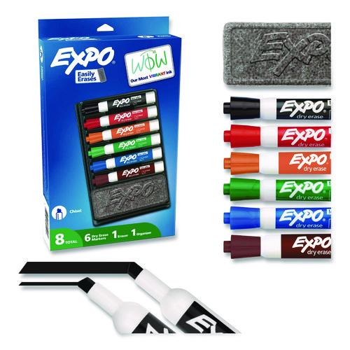 Low-Odor Dry Erase Marker and Organizer Kit