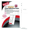 Jumbo Micro-Perforated Event/Raffle Ticket