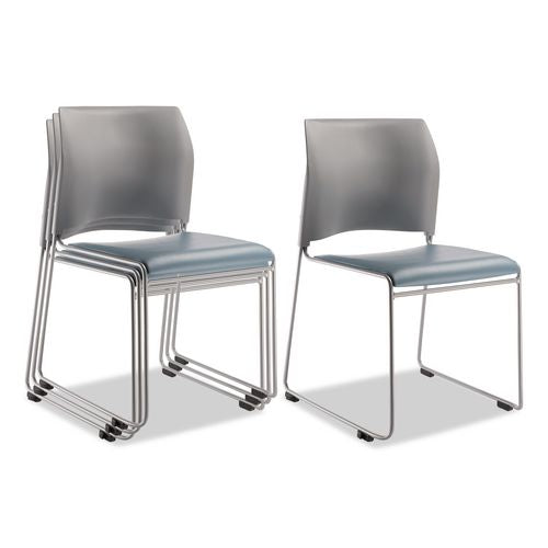 8700 Series Cafetorium Plush Vinyl Stack Chair