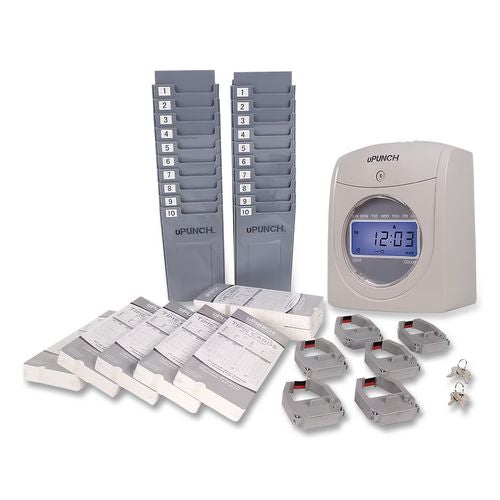 UB2000 Electronic Calculating Time Clock Bundle
