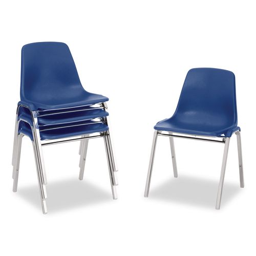 8100 Series Poly Shell Stacking Chair