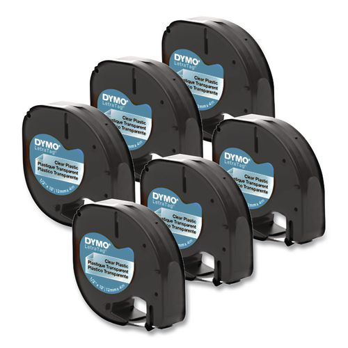 LetraTag Plastic Label Tape Cassette