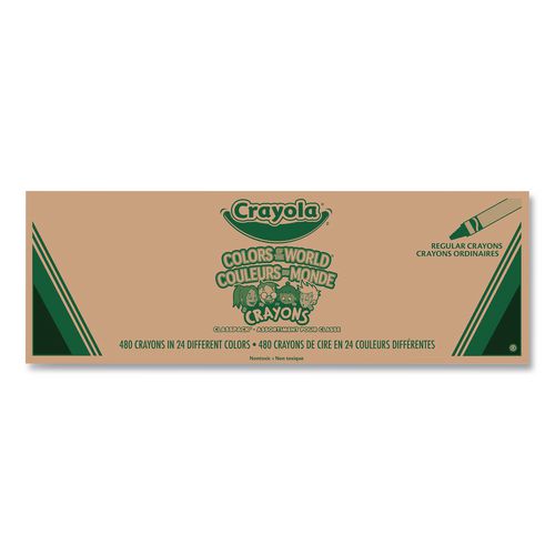 Colors of the World Crayons Classpack