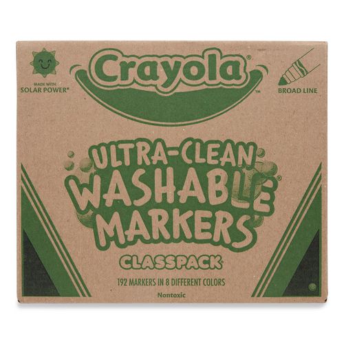Ultra-Clean Washable Marker Classpack