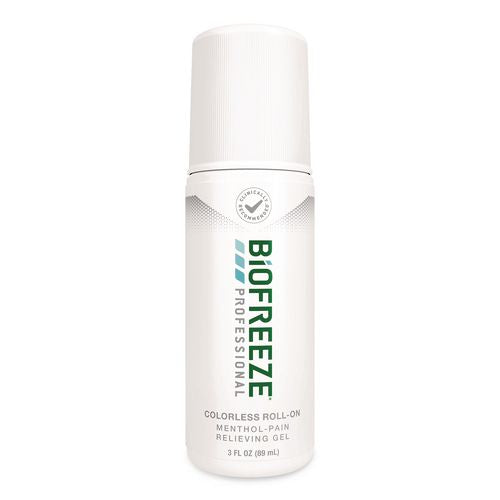 Professional Colorless Roll-On Topical Analgesic Pain Reliever