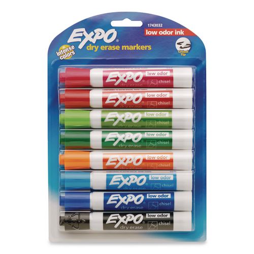 Low-Odor Dry-Erase Markers