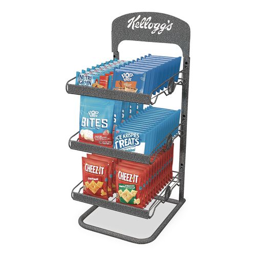 Breakroom Solution Snack Rack with Snacks