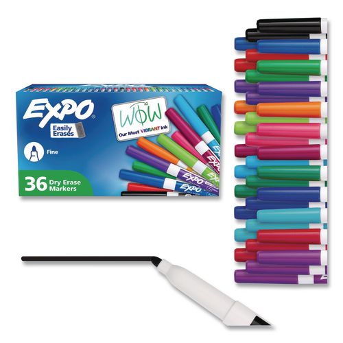 Low Odor Dry Erase Vibrant Color Markers