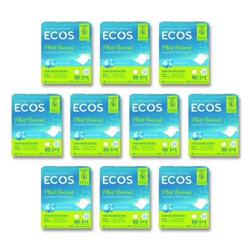 Liquidless Laundry Detergent Sheets