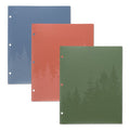 Recycled Plastic Two-Pocket Folder