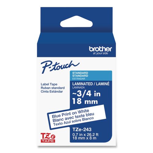 TZe Standard Adhesive Laminated Labeling Tape