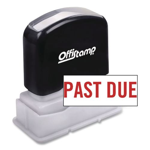 Pre-Inked Message Stamp