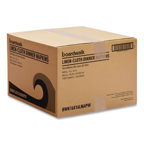 Linen-Feel Flat Napkins
