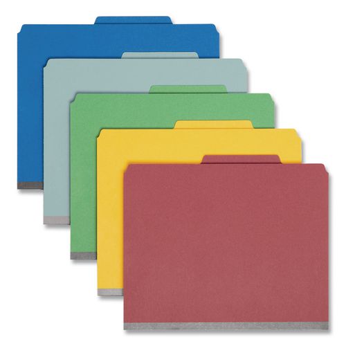 Six-Section Pressboard Top Tab Classification Folders