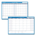 30/60-Day Undated Horizontal Erasable Wall Planner