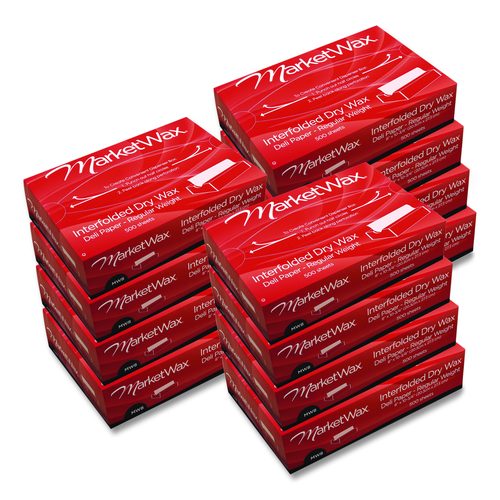 MarketWax Interfolded Dry Wax Deli Paper