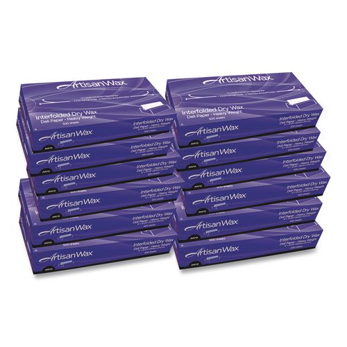 WF12 Interfolded Dry Wax Deli Paper