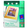 Page Size Heavyweight Three-Hole Punched Sheet Protector