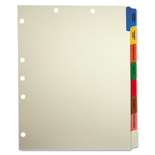 Side Tab Medical Chart Divider Sets