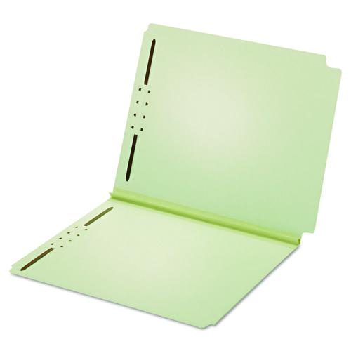 Dual-Tab Pressboard Fastener Folder