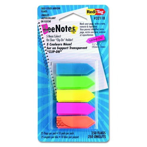 SeeNotes Transparent-Film Arrow Page Flags