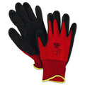 NorthFlex Red Foamed PVC Palm Coated Gloves