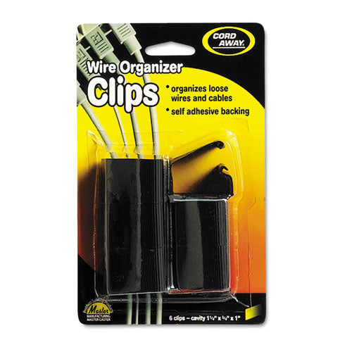 Self-Adhesive Wire Clips