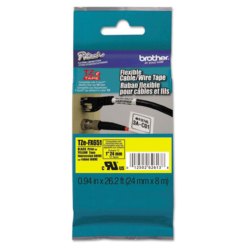 TZe Flexible Tape Cartridge for P-Touch Labelers