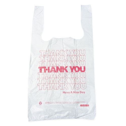 Plastic Thank-You T-Sack