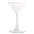 Comet Plastic Martini Glasses