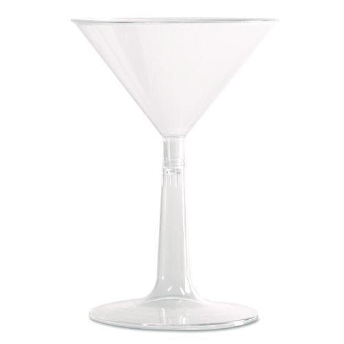 Comet Plastic Martini Glasses